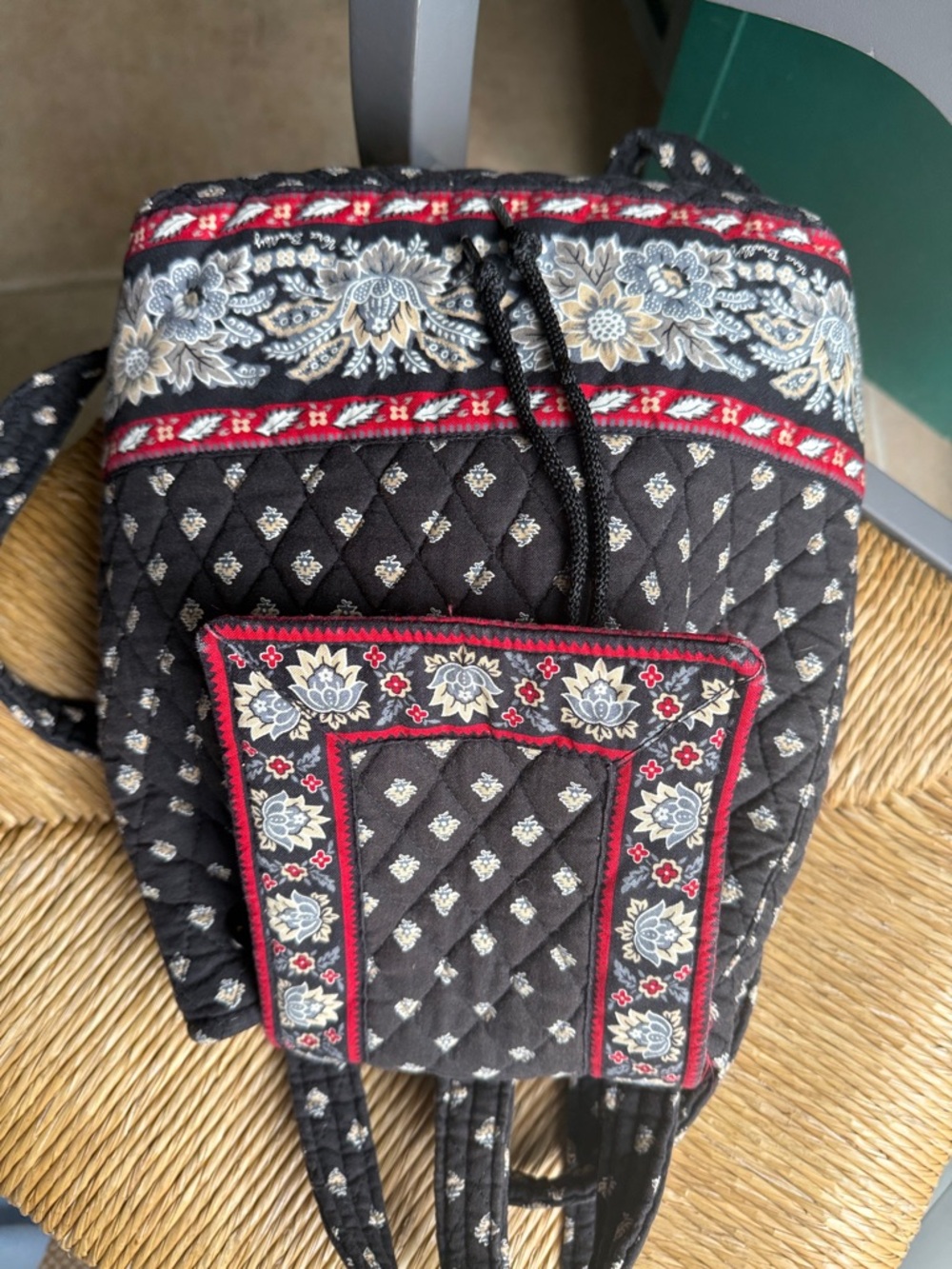Vera Bradley Rare Mimi backpack vintage - Picture 8 of 13